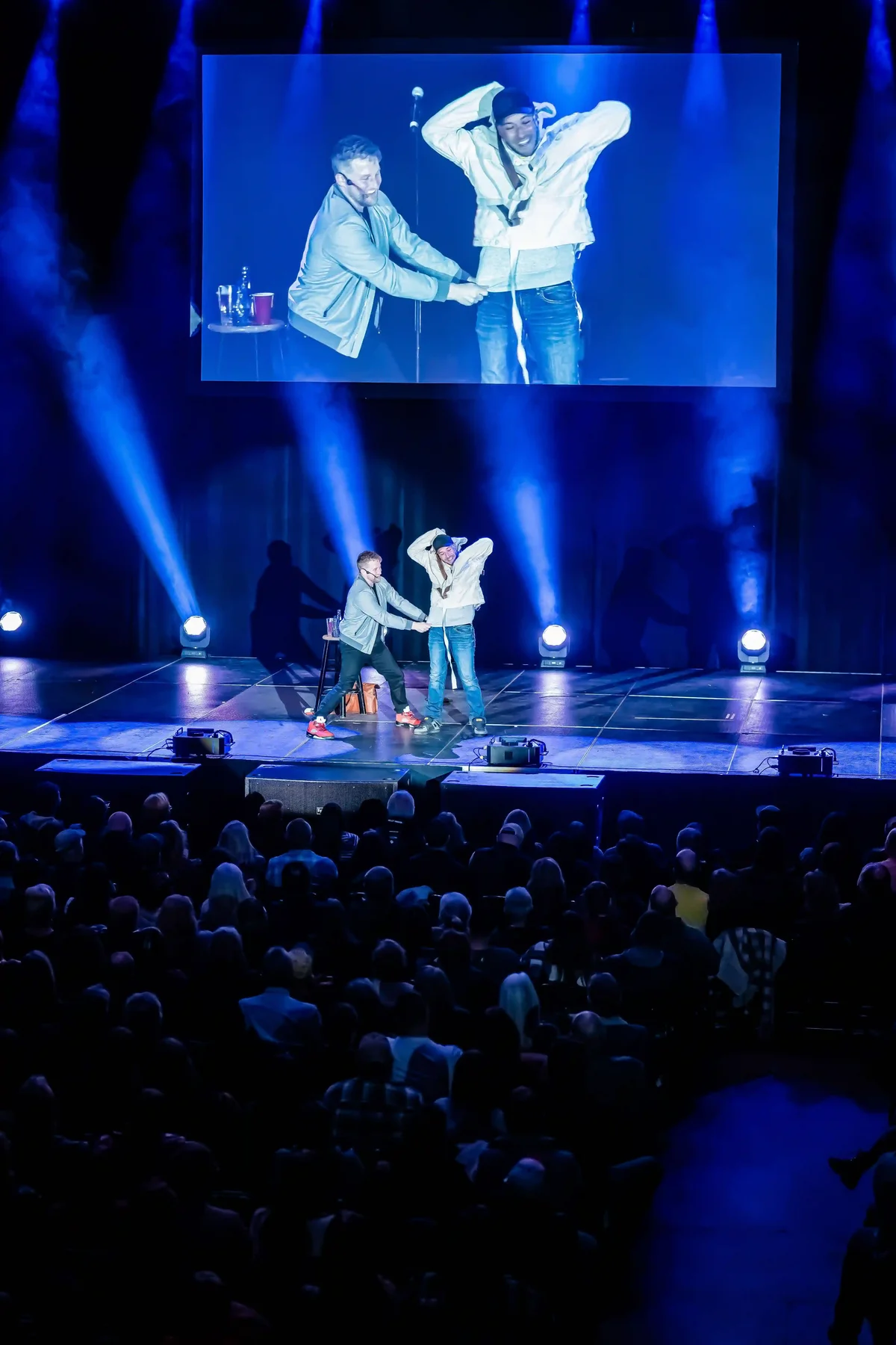 Large venue crowd